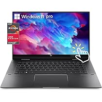 HP ENVY x360 (AMD） 16GB RAM 512GB SSD HP Envy x360 2-in-1 Laptop 15.6in Touchscreen FHD OLED